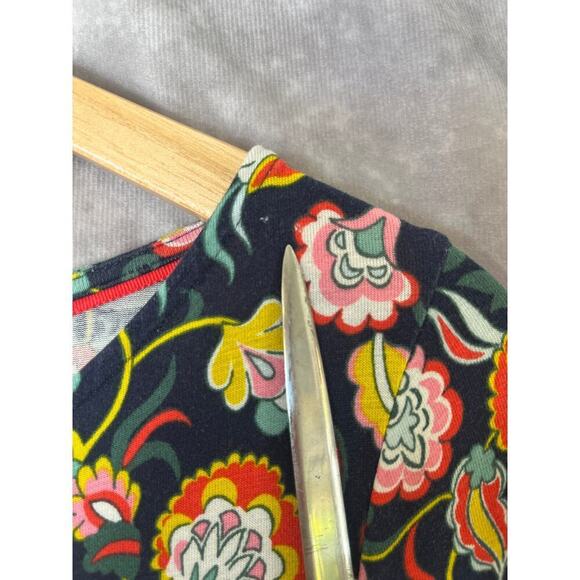 Boden Evelyn Floral Jersey Midi Long Sleeve Dress sz 4R Boho Whimsy Cottage - Picture 11 of 13